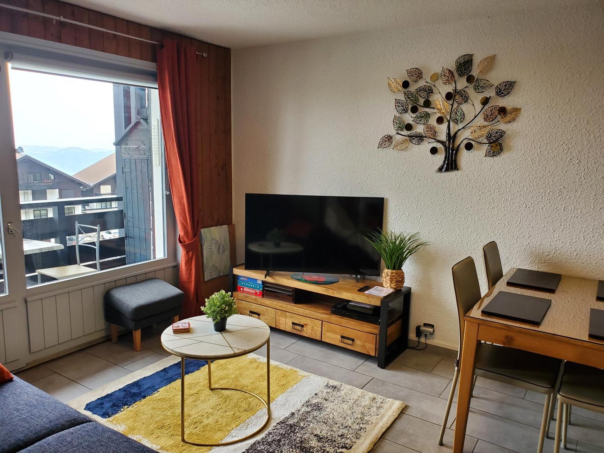 Superbe Appartement T2 3 Etoiles 40M2 Pied Des Pistes Vue Sur Le Lac Thollon-les-Memises Exteriör bild