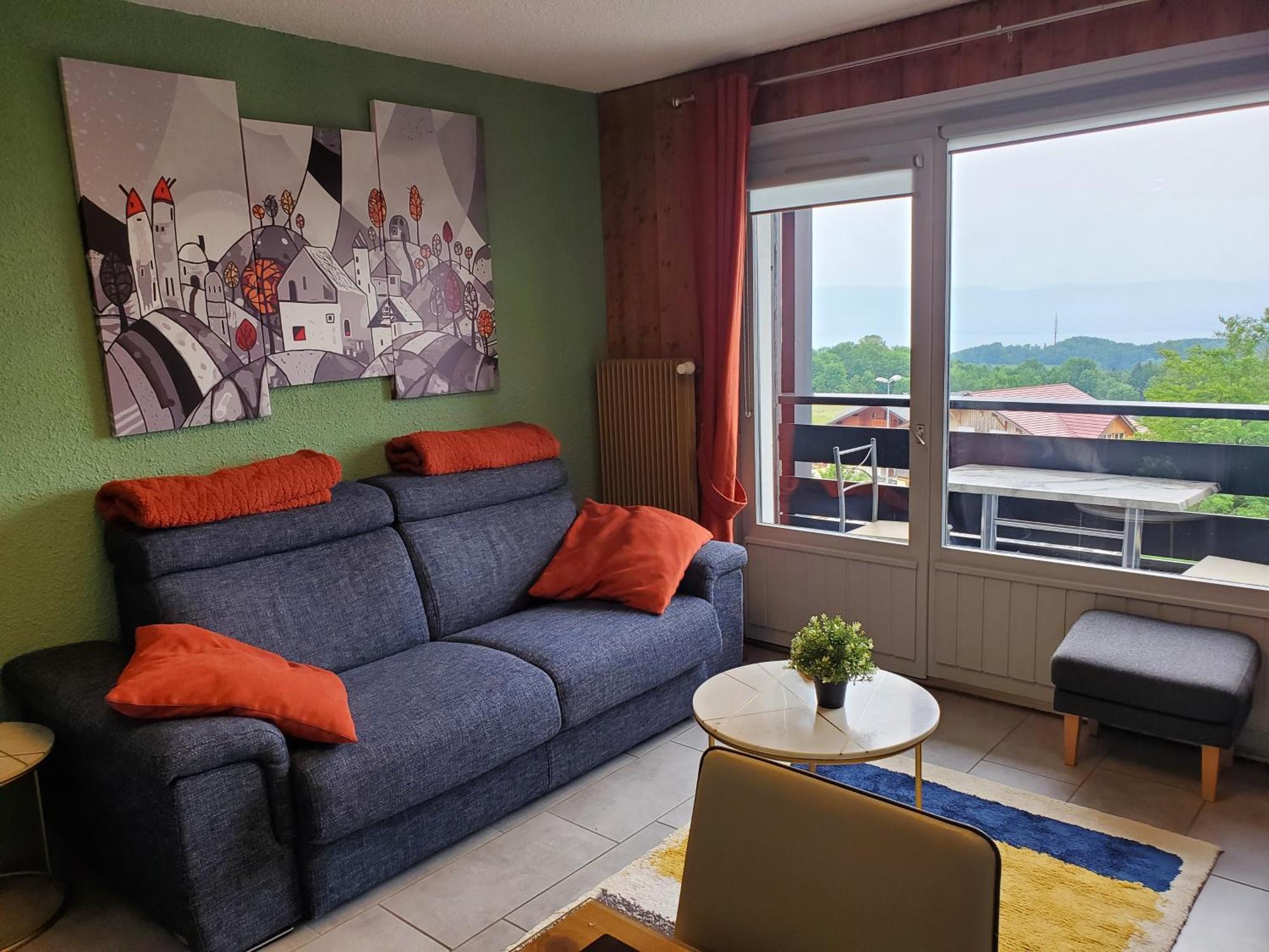 Superbe Appartement T2 3 Etoiles 40M2 Pied Des Pistes Vue Sur Le Lac Thollon-les-Memises Exteriör bild